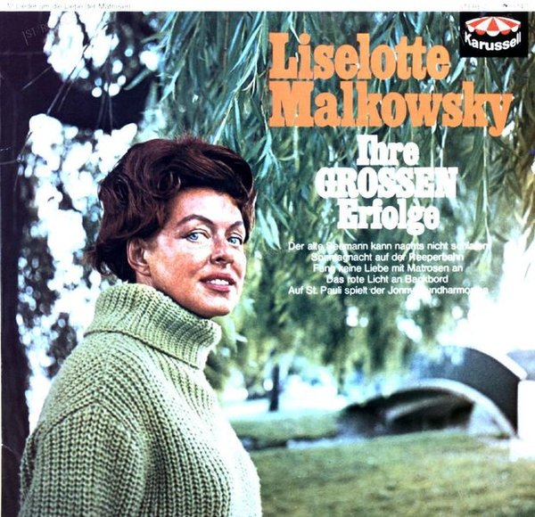 Liselotte Malkowsky - Ihre Grossen Erfolge LP (VG/VG)