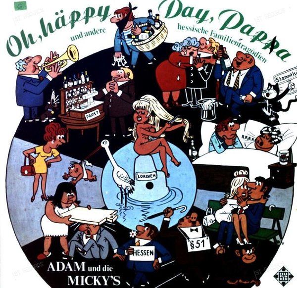 Adam Und Die Micky's - Oh, Häppy Day, Pappa Und Andere... LP (VG/VG)