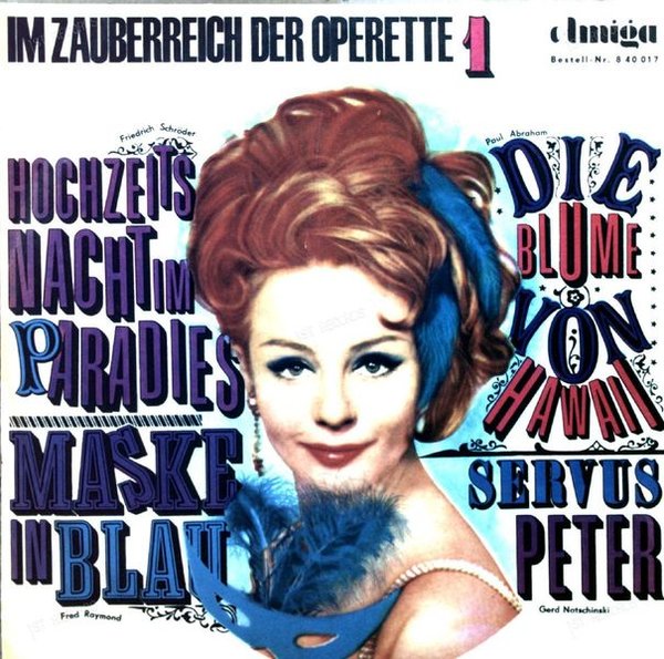 Schröder, Raymond, Abraham... - Im Zauberreich Der Operette 1 - GDR LP 1967 (VG+/VG)