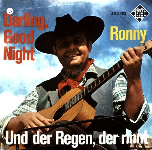 Ronny - Darling, Good Night / Und Der Regen, Der Rinnt 7in (VG/VG)