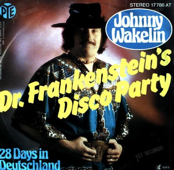Johnny Wakelin - Dr. Frankenstein's Disco Party / 28 Days In 7in (VG/VG)