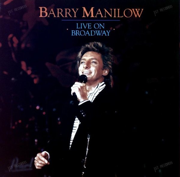 Barry Manilow - Live On Broadway 2LP (VG/VG)