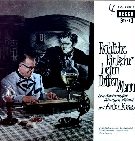 Anton Karas - Fröhliche Einkehr Beim "Dritten Mann" LP (VG/VG)