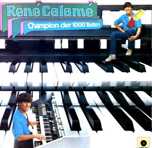 René Calamé - Champion Der 1000 Tasten LP (VG+/VG+)