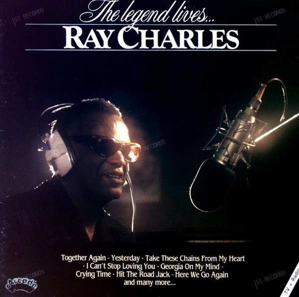Ray Charles - The Legend Lives... LP (VG+/VG+)