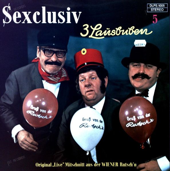 3 Lausbuben - Sexclusiv LP (VG/VG)