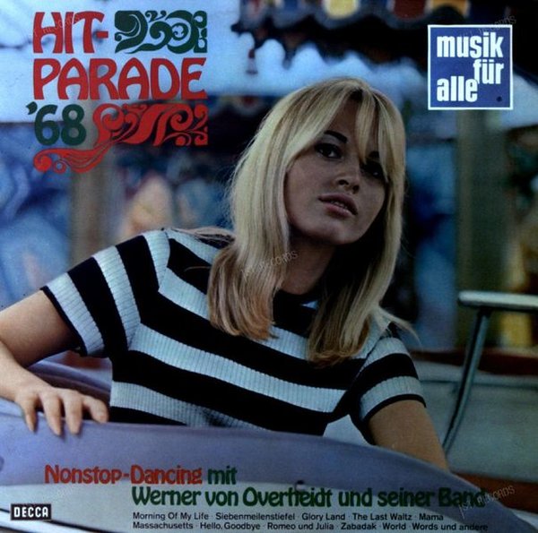 Werner von Overheidt Und Seine Band - Hit-Parade '68... GER LP 1968 (VG/VG)