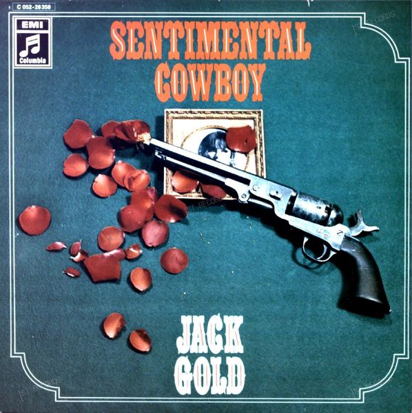 Jack Gold - Sentimental Cowboy GER LP (VG/VG)