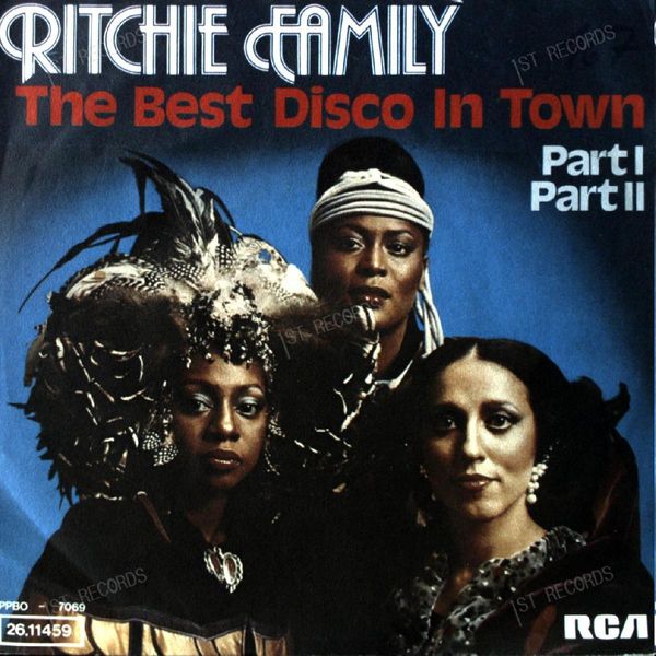 The Ritchie Family - Best Disco In Town 7in (VG/VG)