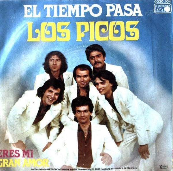 Los Picos - El Tiempo Pasa 7in (VG/VG)