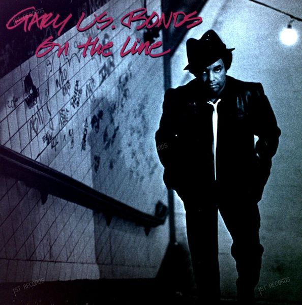 Gary U.S. Bonds - On The Line LP (VG+/VG+)