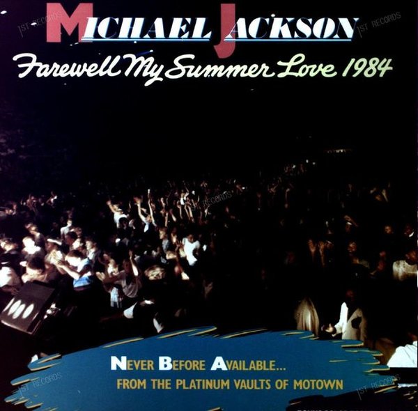 Michael Jackson - Farewell My Summer Love 1984 LP + Poster (VG/VG)