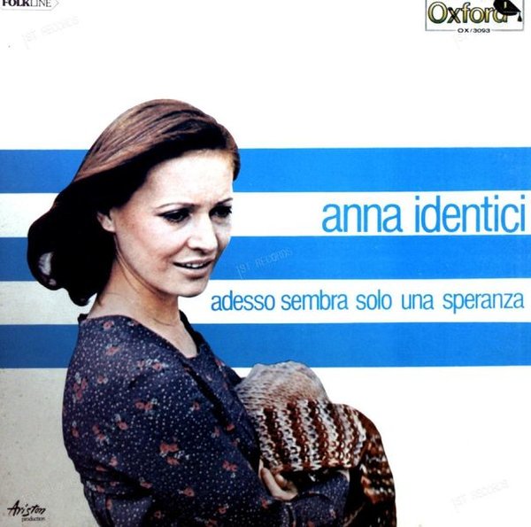 Anna Identici - Adesso Sembra Solo Una Speranza ITA LP 1978 (VG/VG)