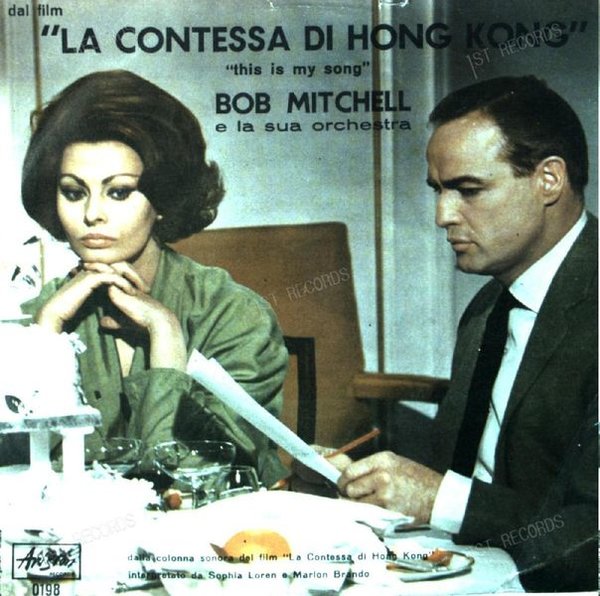 Bob Mitchell E La Sua Orchestra - This Is My Song / Blue Bolero 7in (VG/VG)