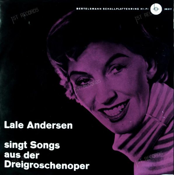 Lale Andersen - Singt Songs Aus Der Dreigroschenoper 7in (VG/VG)