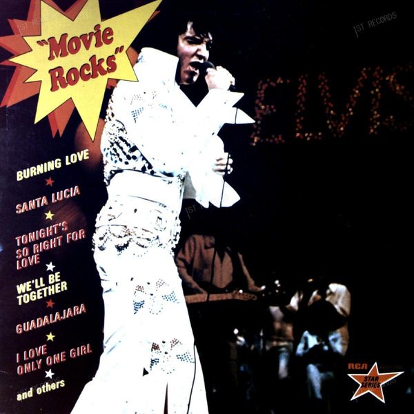 Elvis Presley - Movie Rocks LP (VG/VG)