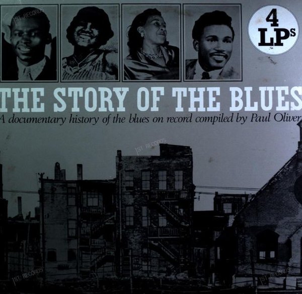 Various - The Story Of The Blues (A Documentary ....) GER 4LP 1981 FOC (VG+/VG)