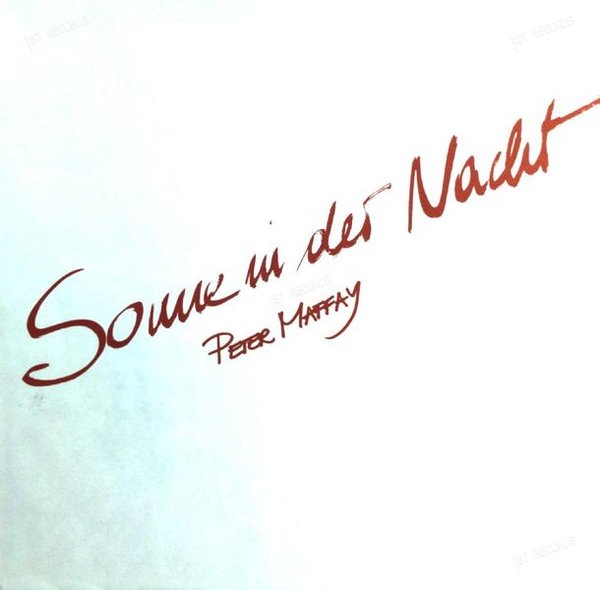 Peter Maffay - Sonne In Der Nacht GER LP 1985 (VG+/VG) Poster Sleeve