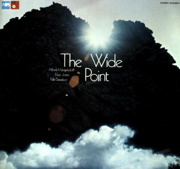 Albert Mangelsdorff, Elvin Jones, Palle - The Wide Point LP (VG+/VG+)