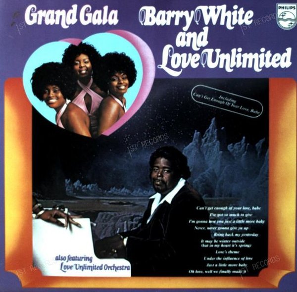 Barry White And Love Unlimited - Grand Gala LP (VG/VG)