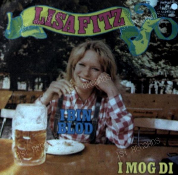 Lisa Fitz - I Bin Blöd / I Mog Di 7in (VG+/VG+)