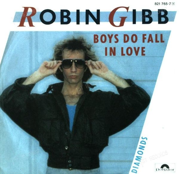 Robin Gibb - Boys Do Fall In Love 7" (VG+/VG+)