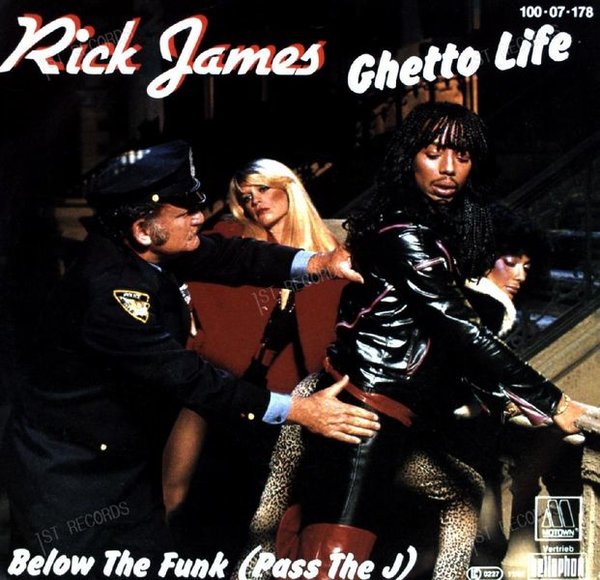 Rick James - Ghetto Life 7" (VG/VG)