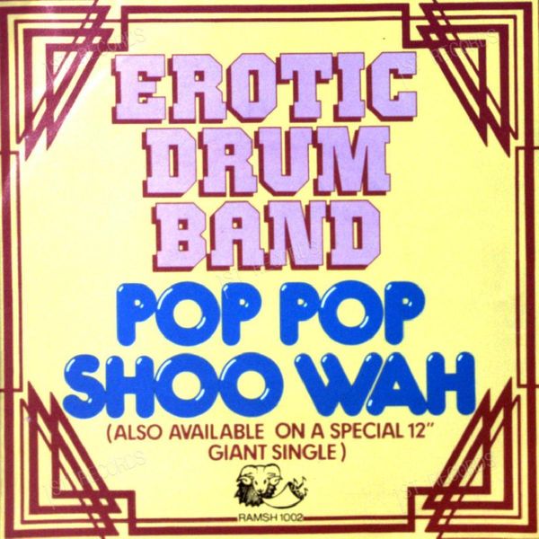 Erotic Drum Band - Pop Pop Shoo Wah 7" (VG/VG)