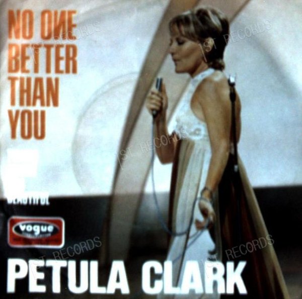 Petula Clark - No One Better Than You Germany 7" 1969 (VG/VG)