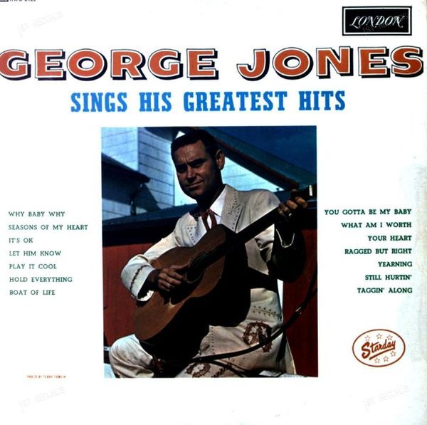 George Jones - George Jones Sings His Greatest Hits LP (VG/VG)
