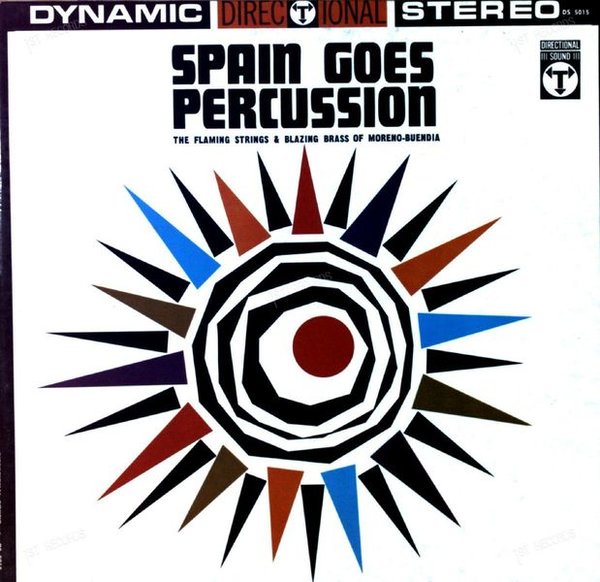 Moreno-Buendia - Spain Goes Percussion LP (VG/VG)