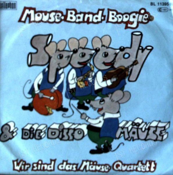 Speedy & Die Disco-Mäuse - Mouse Band Boogie 7" (VG/VG)