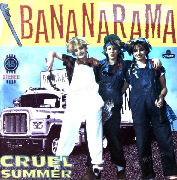 Bananarama - Cruel Summer 7in 1983 (VG/VG)