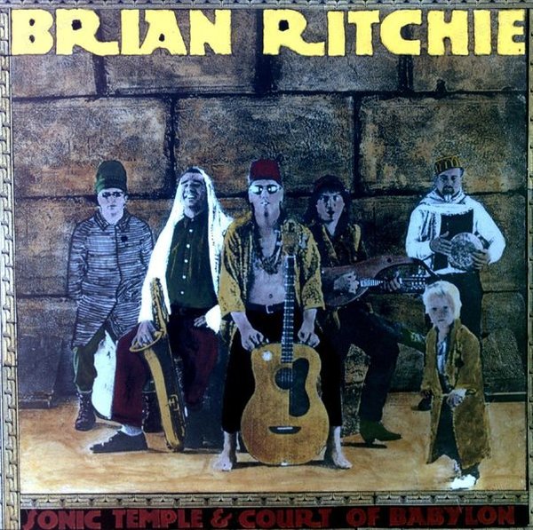 Brian Ritchie - Sonic Temple & Court Of Babylon LP (VG+/VG+)