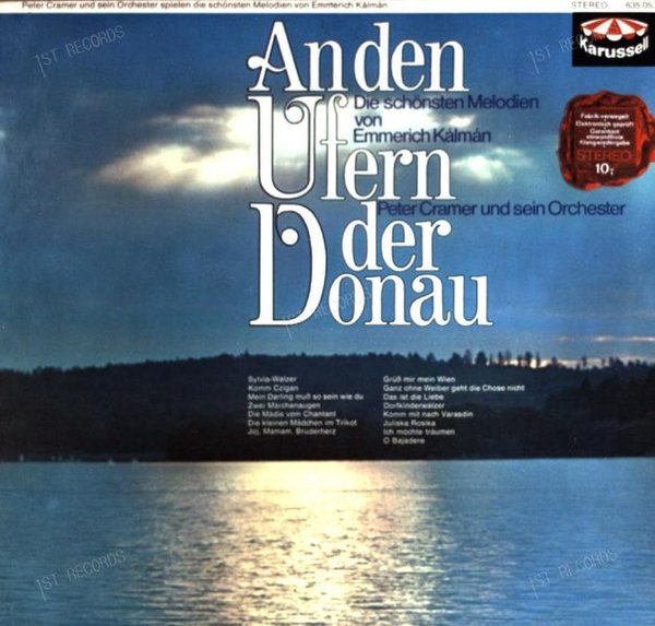 Peter Cramer Und Sein Orchester - An Den Ufern Der Donau LP (VG+/VG+)