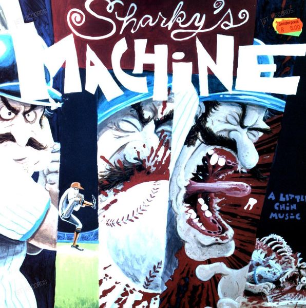 Sharky's Machine - A Little Chin Music LP Coloured Vinyl (VG+/VG+)