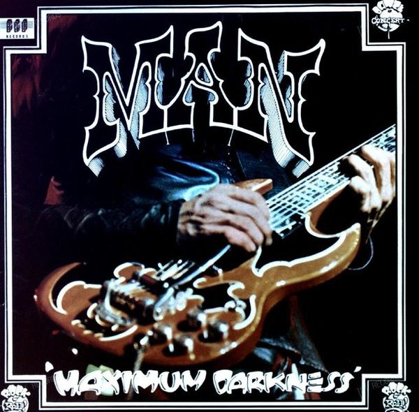 Man - Maximum Darkness UK LP 1989 FOC (VG+/VG+) BGOLP 43 - Top Vinyl