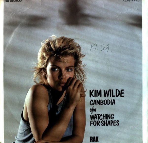Kim Wilde - Cambodia 7in 1981 (VG+/VG+)