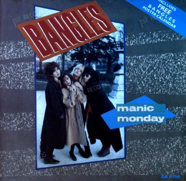 Bangles - Manic Monday UK 7" 1985 (VG/VG)