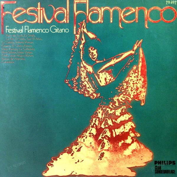 Various - Festival Flamenco Gitano GER LP 1969 (VG+/VG) Club Edition