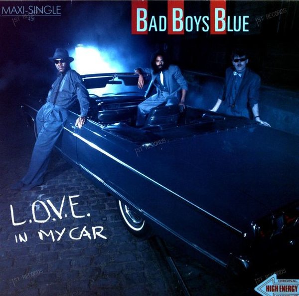 Bad Boys Blue - L.O.V.E. In My Car Maxi (VG+/VG+)