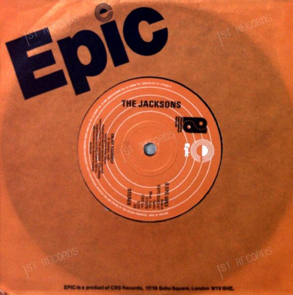 The Jacksons - Enjoy Yourself UK 7in 1976 (VG+)