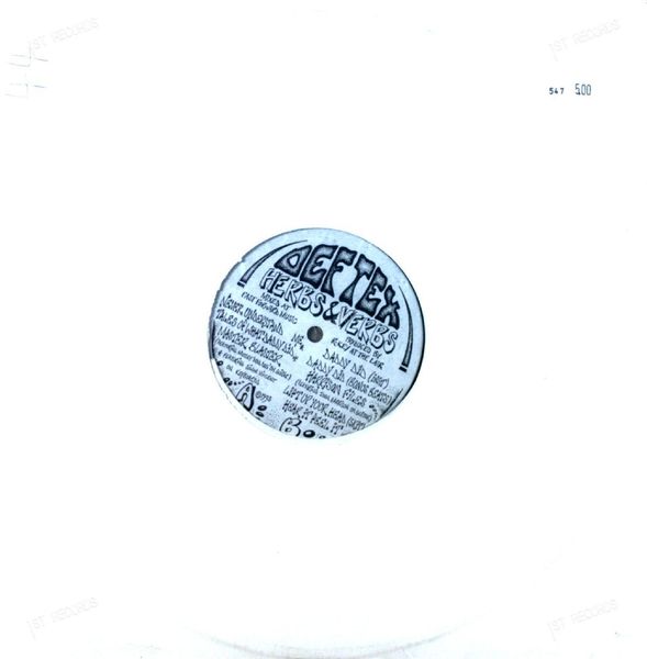 Def Tex - Herbs & Verbs EP UK Maxi 1993 (VG+)