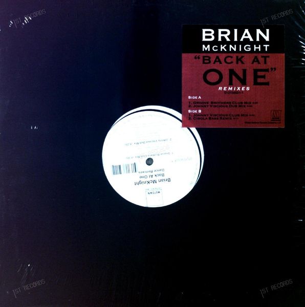 Brian McKnight - Back At One (Dance Remixes) Maxi (Still Sealed)