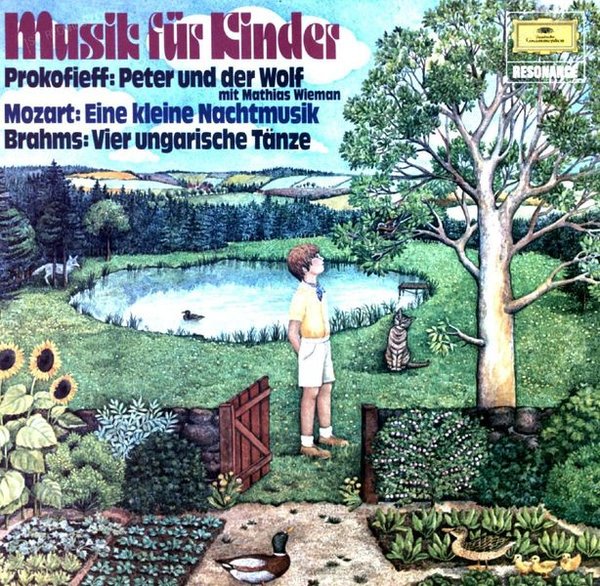 Prokofieff, Mozart, Brahms - Musik Für Kinder: Peter & Der Wolf u.a. LP (VG/VG)