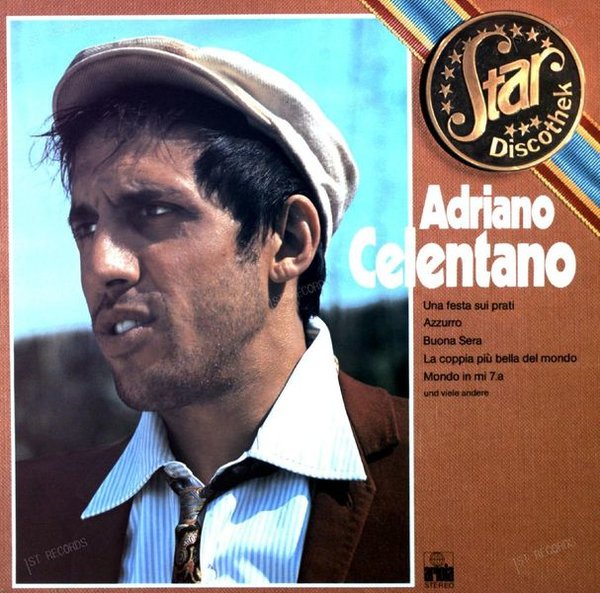 Adriano Celentano - Star Discothek LP (VG/VG)