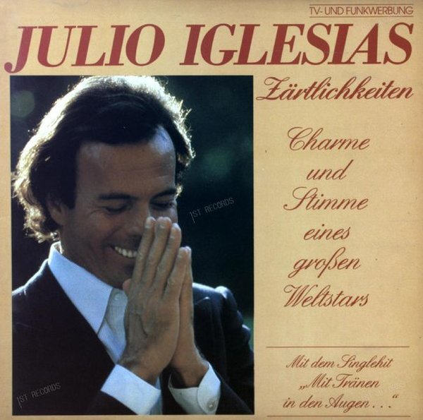 Julio Iglesias - Zärtlichkeiten LP (VG/VG)