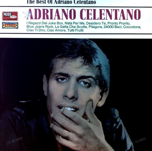 Adriano Celentano - The Best Of Adriano Celentano LP (VG+/VG-)
