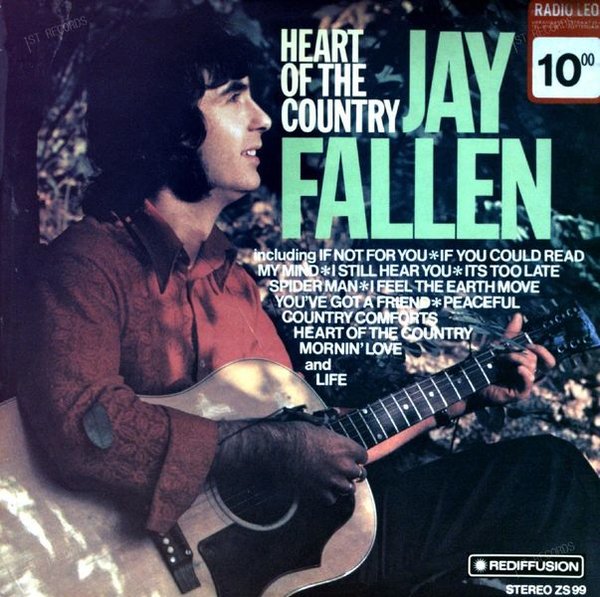 Jay Fallen - Heart Of The Country LP (VG/VG)