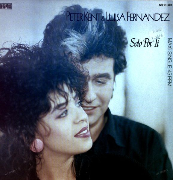 Peter Kent & Luisa Fernandez - Solo Por Ti Maxi (VG+/VG+)